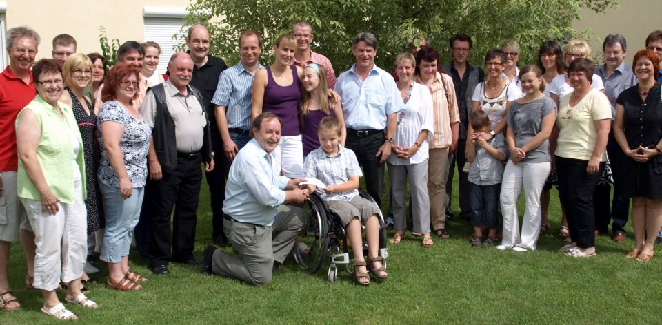 Spendenübergabe Duddärä 2009