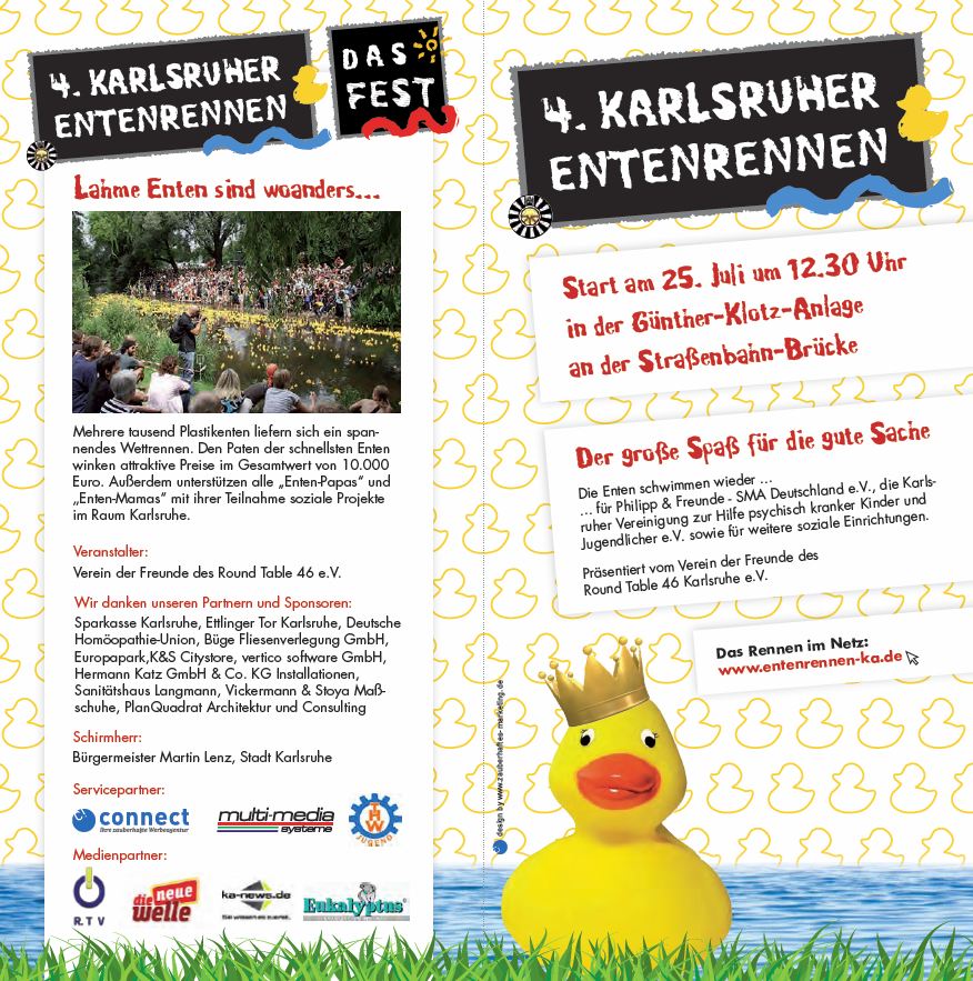 4.Karlsruher Entenrennen