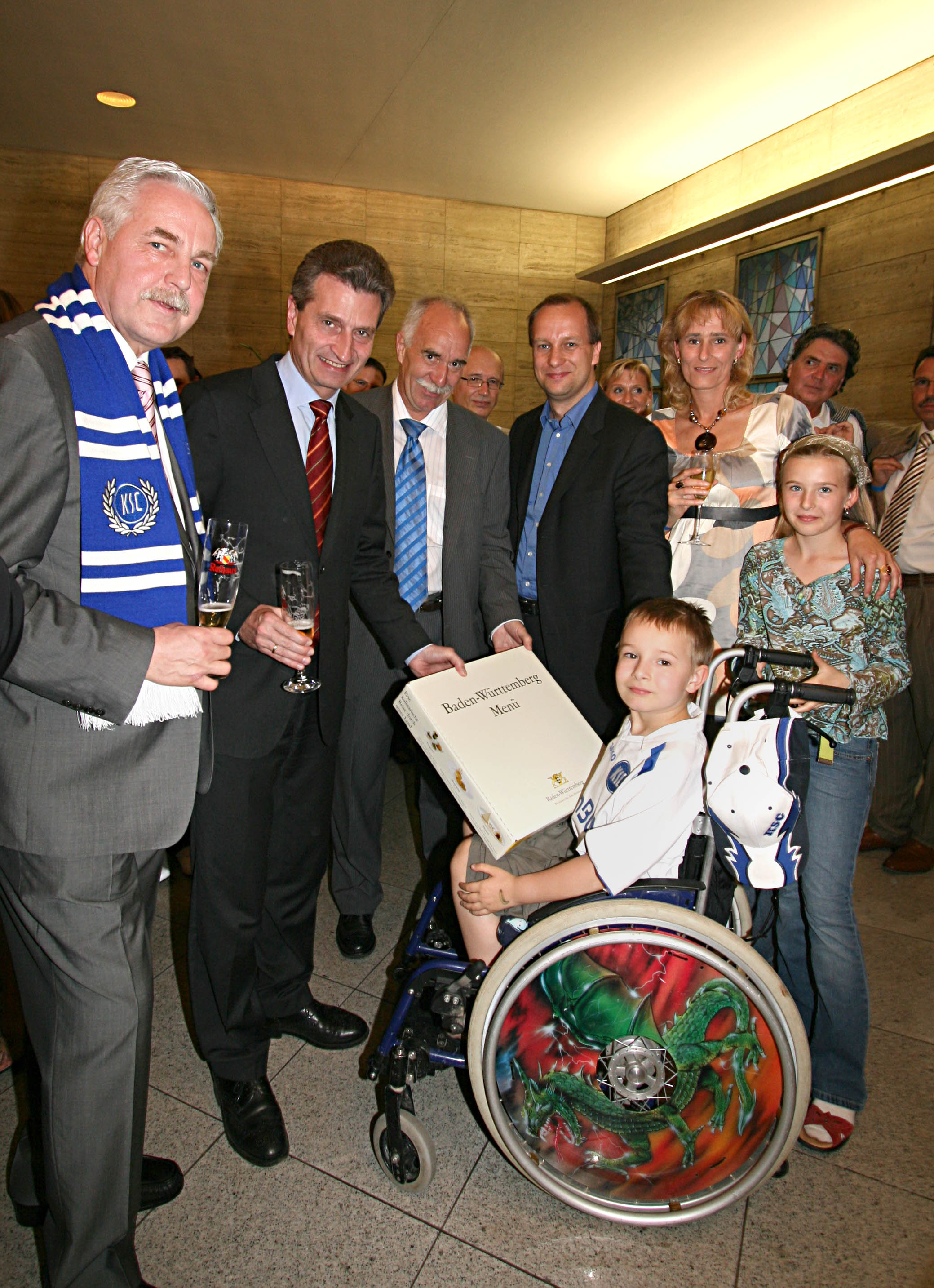 KSC-Aufstiegsfeier