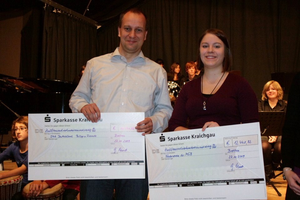 MGB Spendenübergabe 27.11.2009