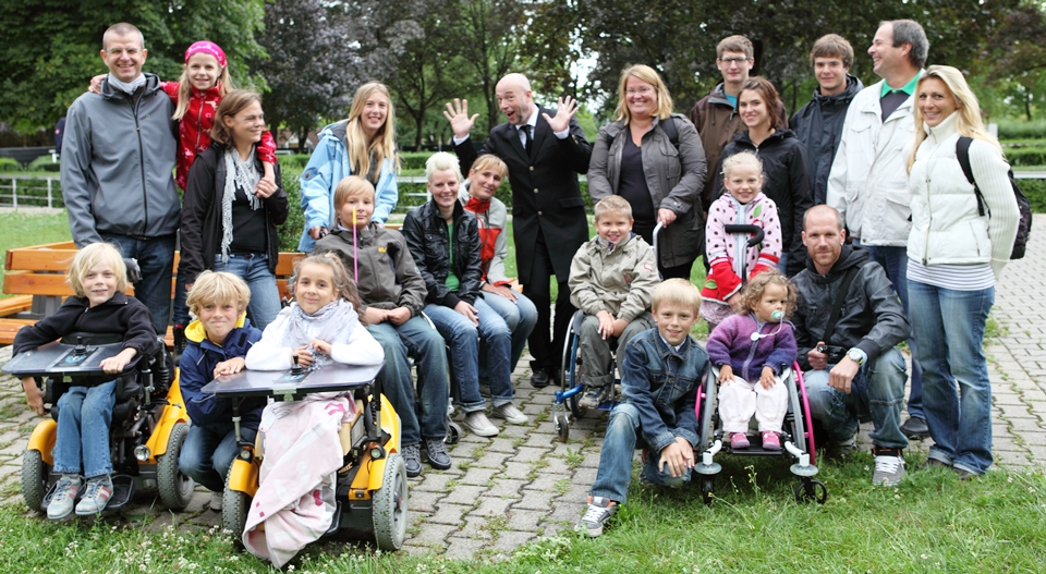 Der Graf von Unheilig & SMA-Kinder