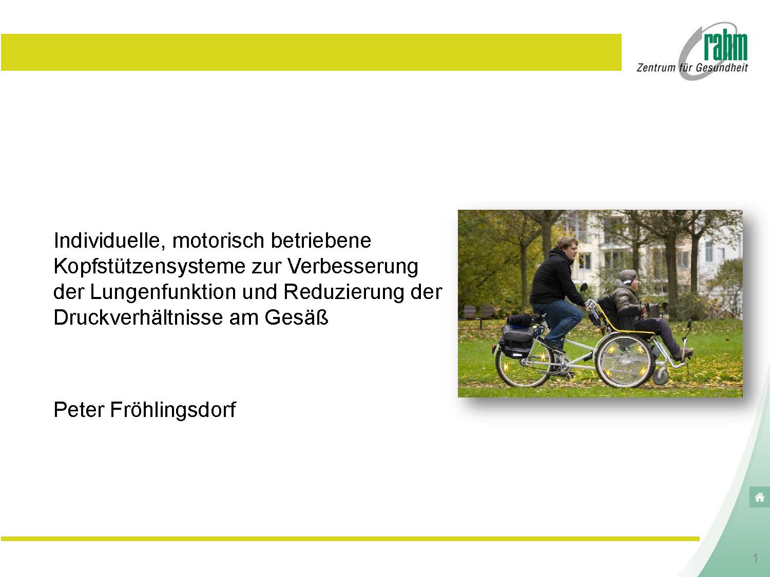 Vortrag Peter Fröhlingsdorf - SMA-Treffen 2015